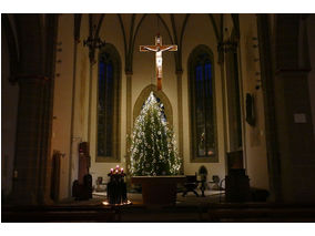 Es weihnachtet in St. Crescentius (Foto: Karl-Franz Thiede)